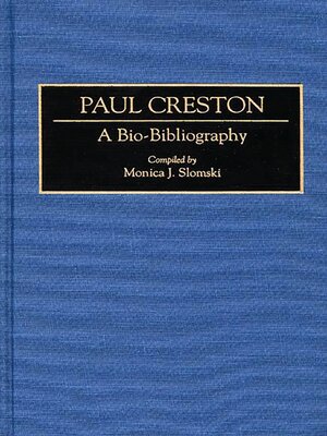 cover image of Paul Creston